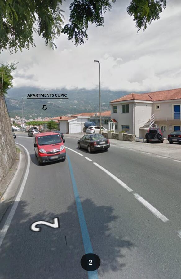 Apartmani Cupic Budva Luaran gambar